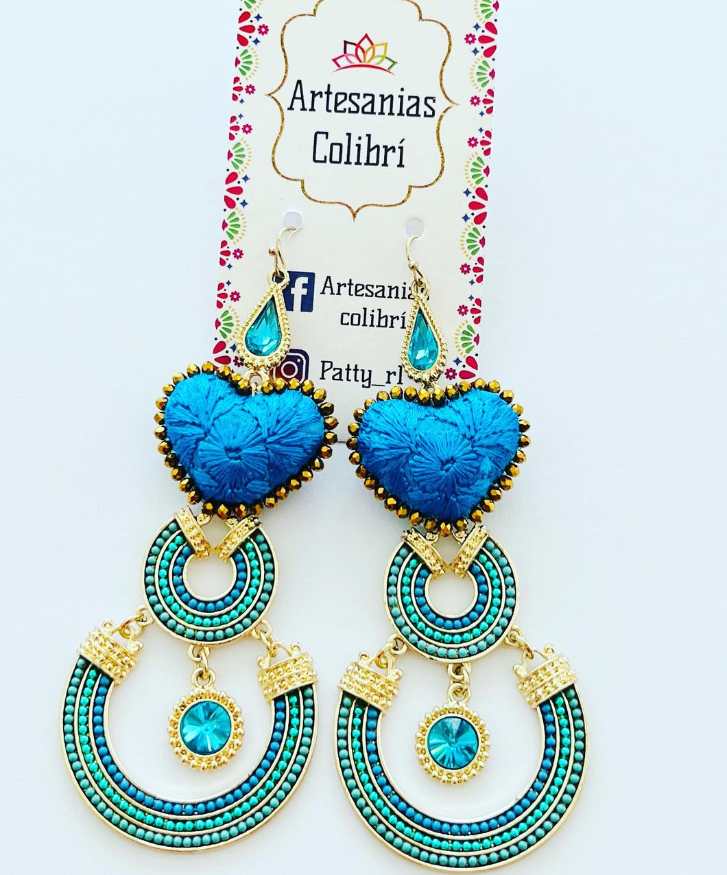 Earring Blue