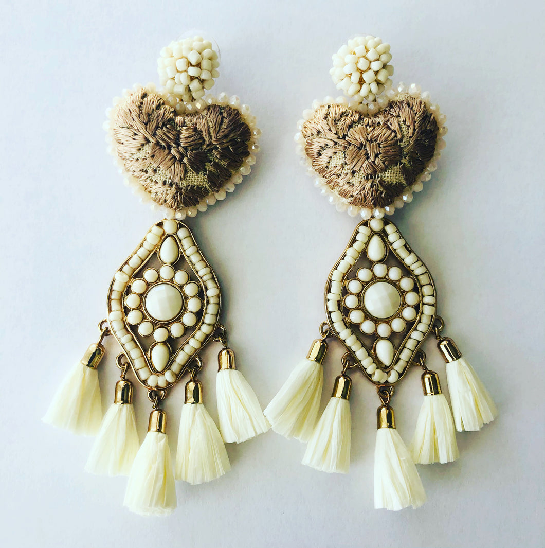 Earring White