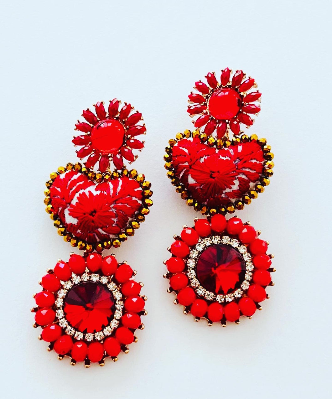 Earring Red