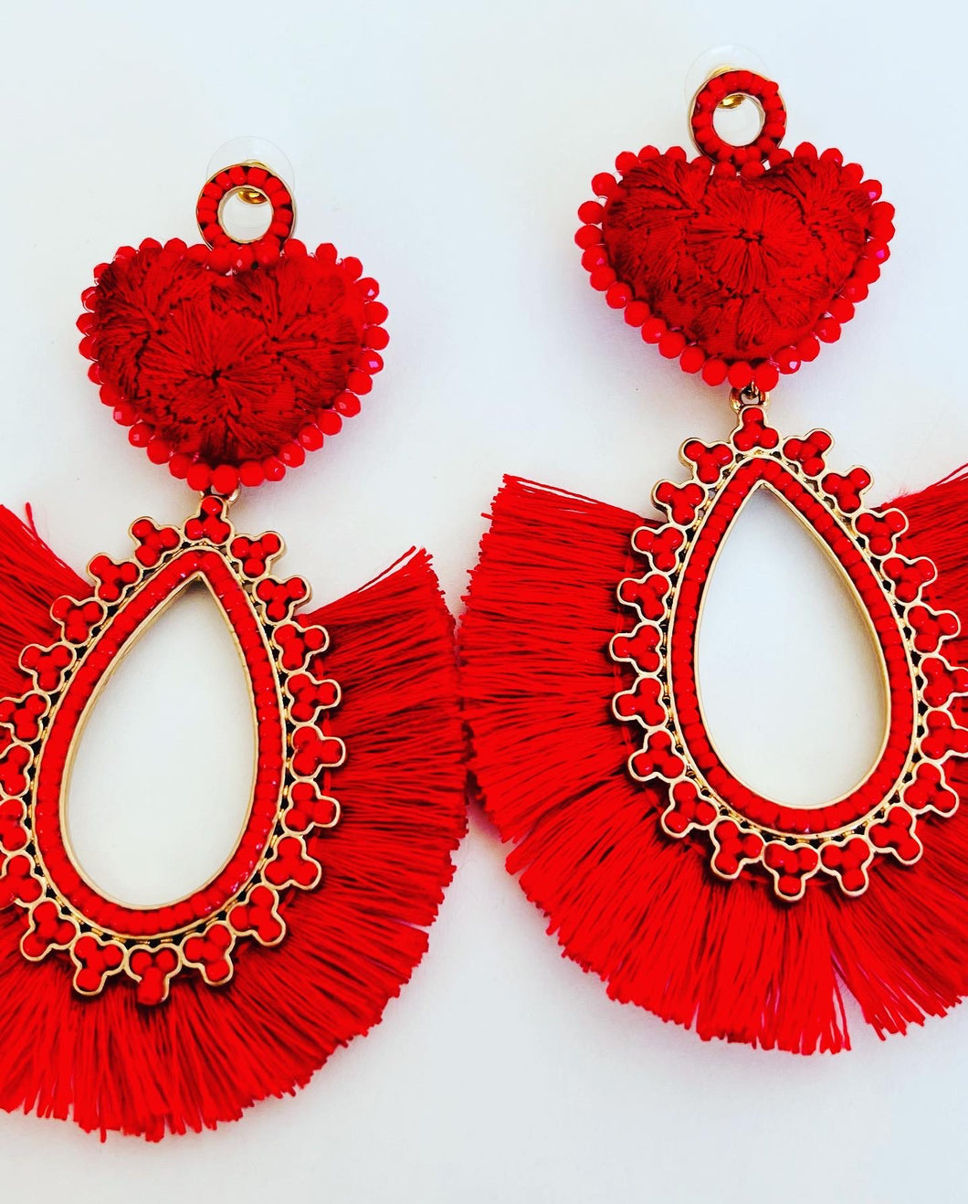 Earring Red