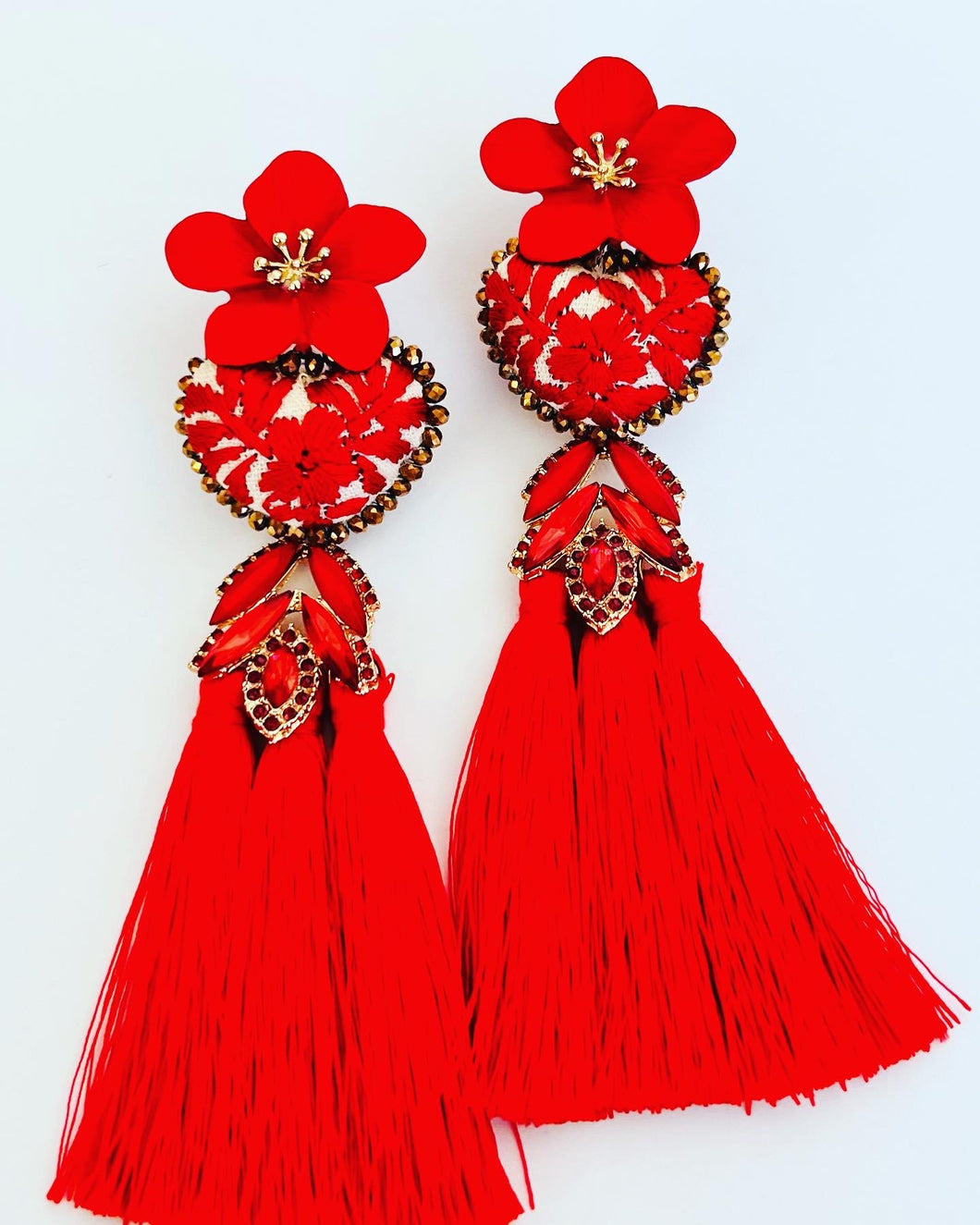 Earring Red